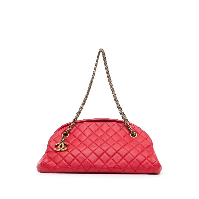 Luxurious But Budget-Friendly Bags Red Chanel Medium Lambskin Just Mademoiselle Shoulder Bag Everyday Elegance At Special Prices Luxurious But Budget-Friendly Bags Red Chanel Medium Lambskin Just Mademoiselle Shoulder Bag Everyday Elegance At Special Prices