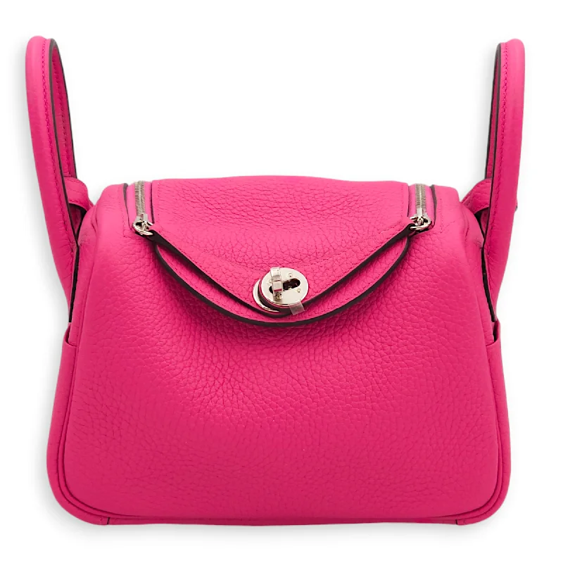 Festive Holiday Gift Bags Lindy Mini Framboise in Clemence, Palladium hardware Flash Sale On Designer Bags Festive Holiday Gift Bags Lindy Mini Framboise in Clemence, Palladium hardware Flash Sale On Designer Bags