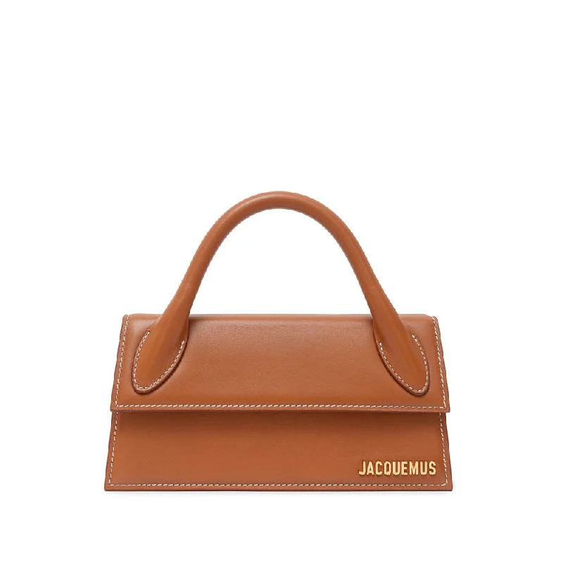 Jacquemus Brown Leather Handbag