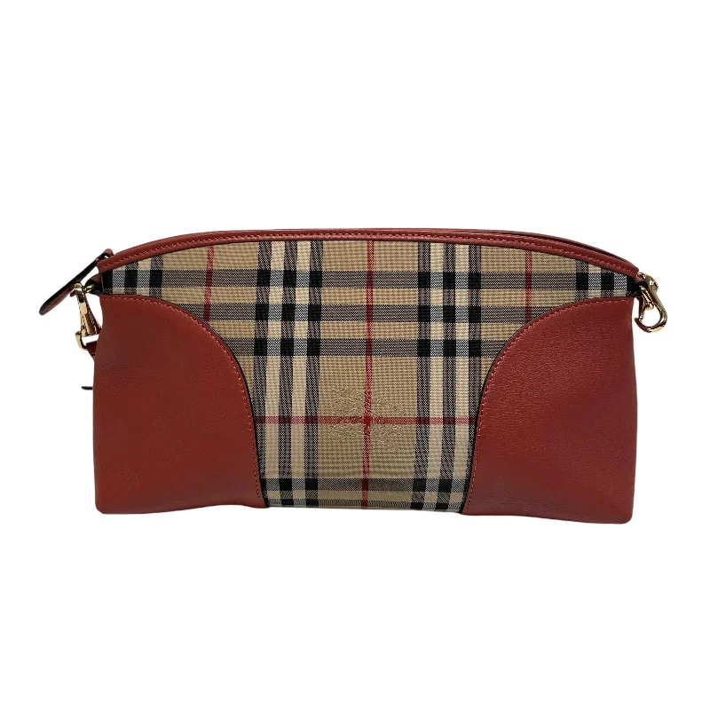 BURBERRY/Cross Body Bag/Plaid/Leather/PNK/PEYTON CROSSBODY/ TIVITP1262