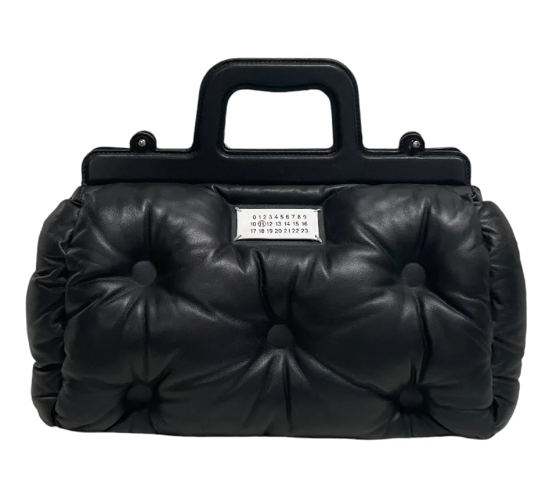 Maison Margiela/Bag/OS/Leather/BLK/QUILTED SHOULDER BAG