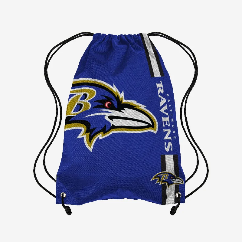 Baltimore Ravens Big Logo Drawstring Backpack