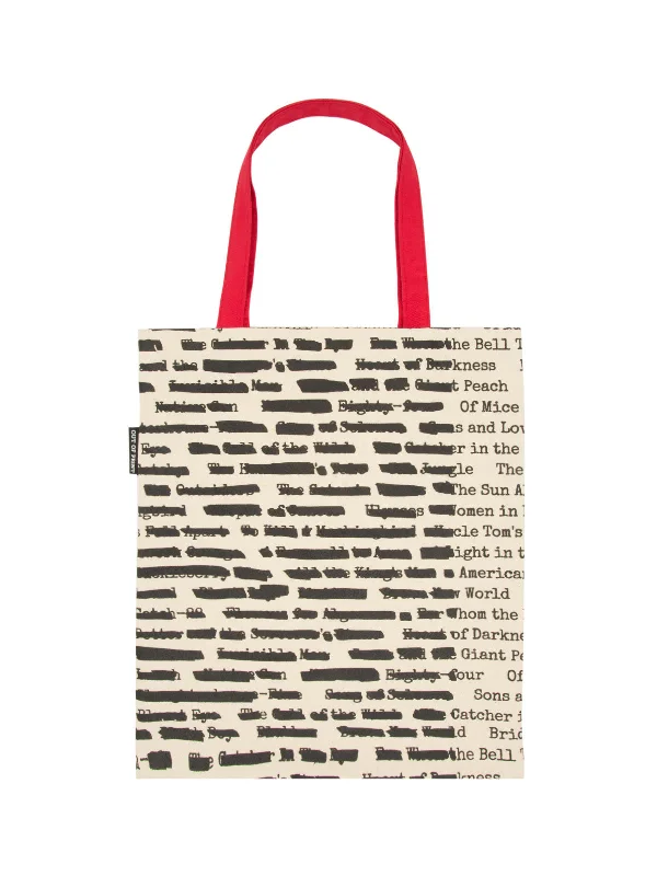 Banned Books tote bag