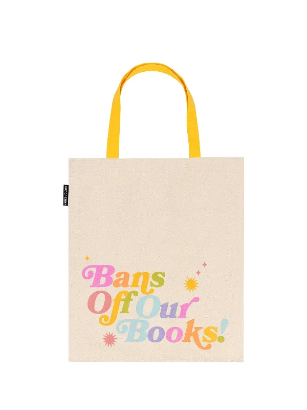 Bans off our Books tote bag