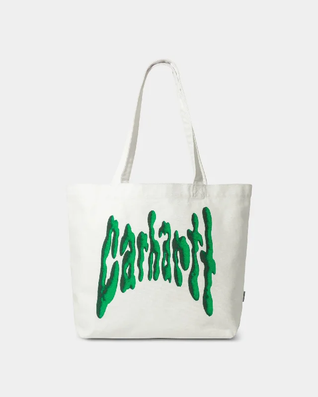 Canvas Graphic Tote | Multicolor Goo Print