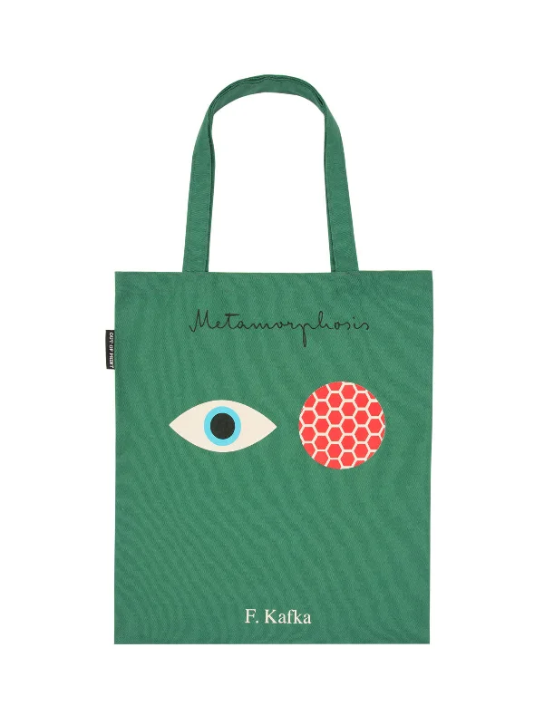 Franz Kafka tote bag (Metamorphosis + Castle)