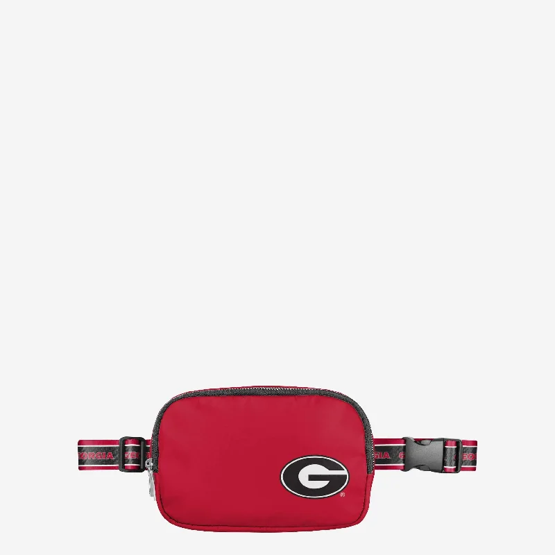 Georgia Bulldogs Team Wordmark Crossbody Belt Bag