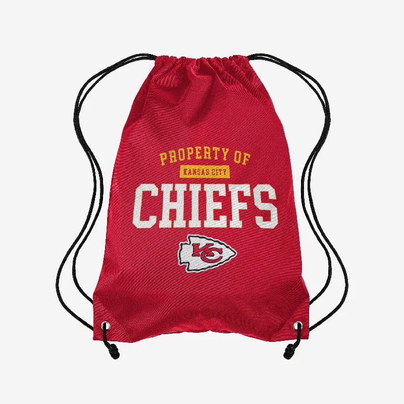 Kansas City Chiefs Property Of Drawstring Backpack