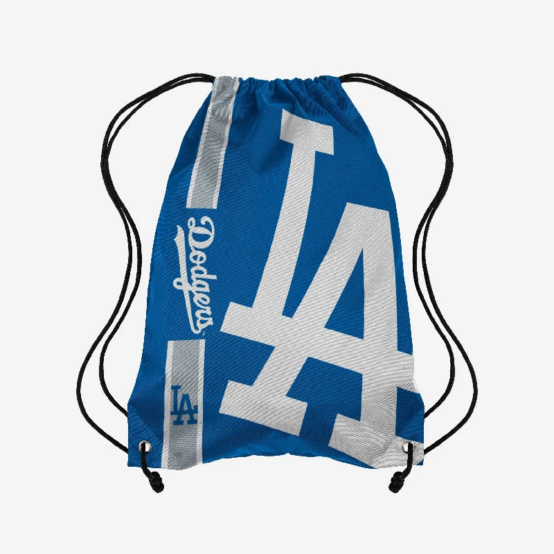 Los Angeles Dodgers Big Logo Drawstring Backpack