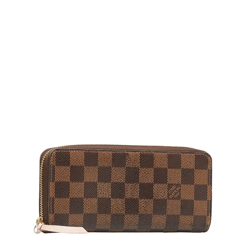 Louis Vuitton Damier Long Wallet Portefeuile Clemence N41626 Rose Pink Brown Everyday Elegance At Lower Prices Louis Vuitton Damier Long Wallet Portefeuile Clemence N41626 Rose Pink Brown Everyday Elegance At Lower Prices