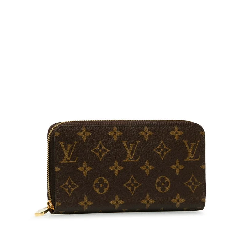 Louis Vuitton Monogram M42616 Long Wallet Leather Brown