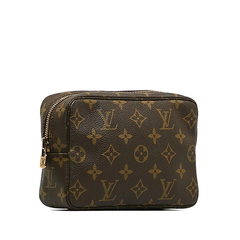 Louis Vuitton Monogram Trustee Wallet 18 Second Bag  M47526 Brown PVC  Louis Vuitton