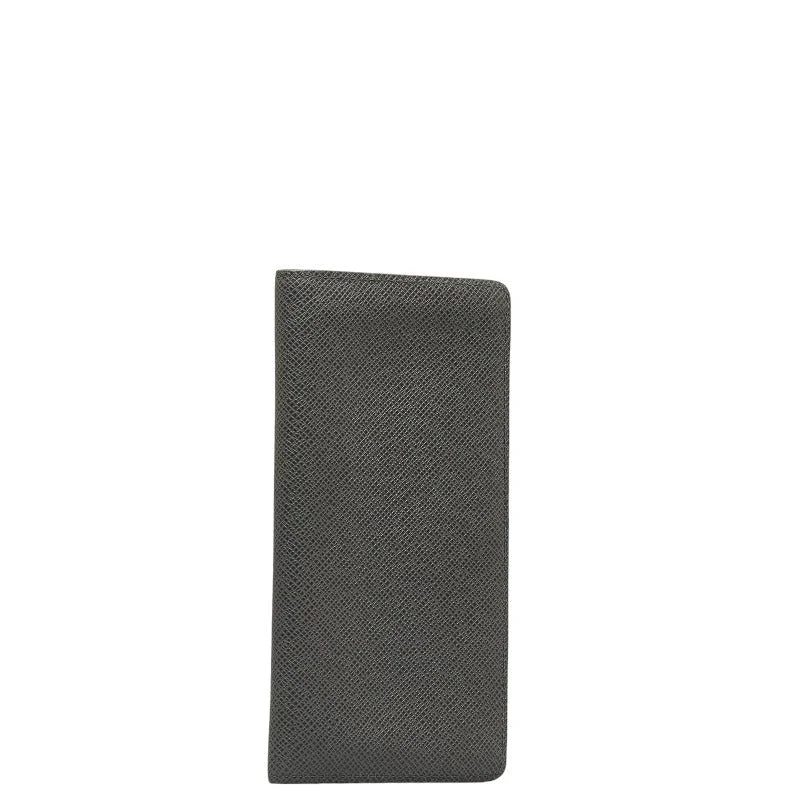 Louis Vuitton Tiger Portfolio Braza Long Wallet M32653 Gray Glassier Leather Men LOUIS VUITTON