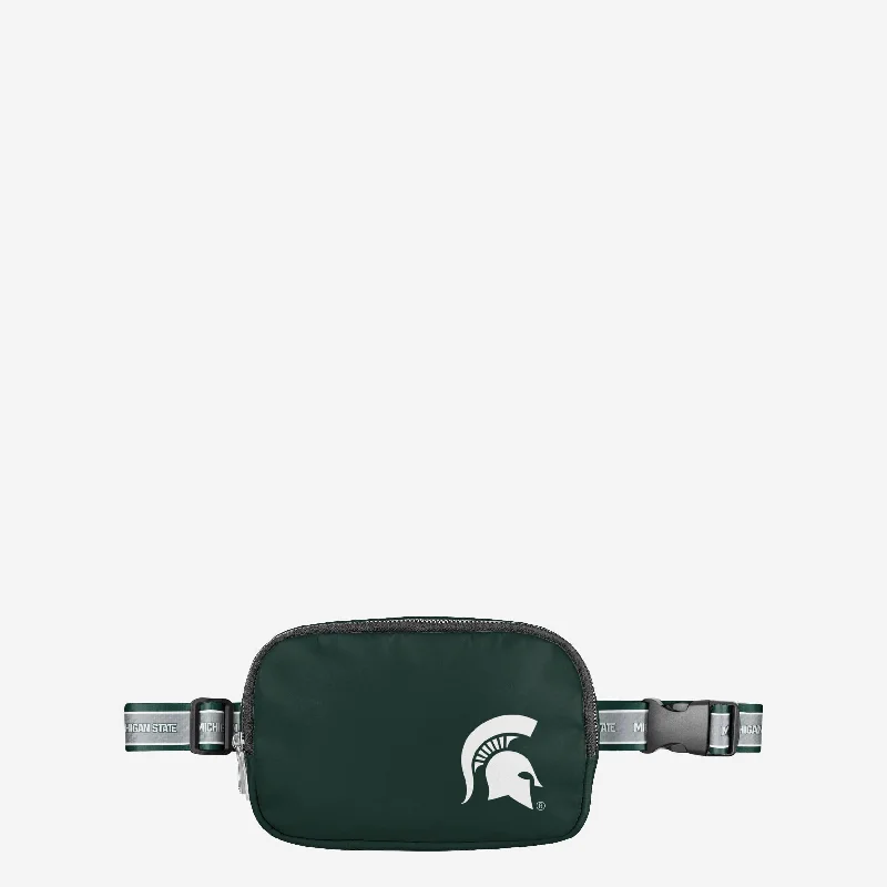 Michigan State Spartans Team Wordmark Crossbody Belt Bag