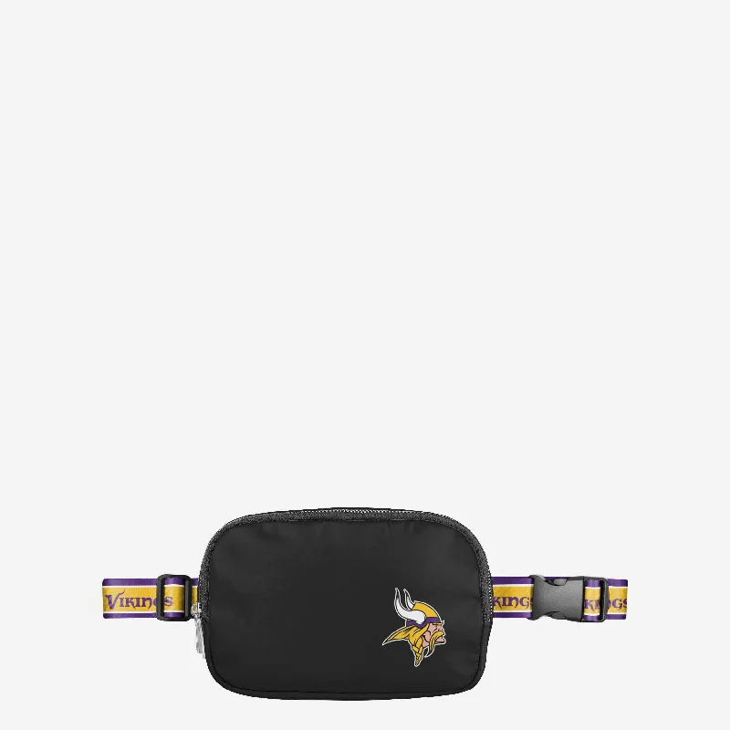 Minnesota Vikings Team Wordmark Crossbody Belt Bag