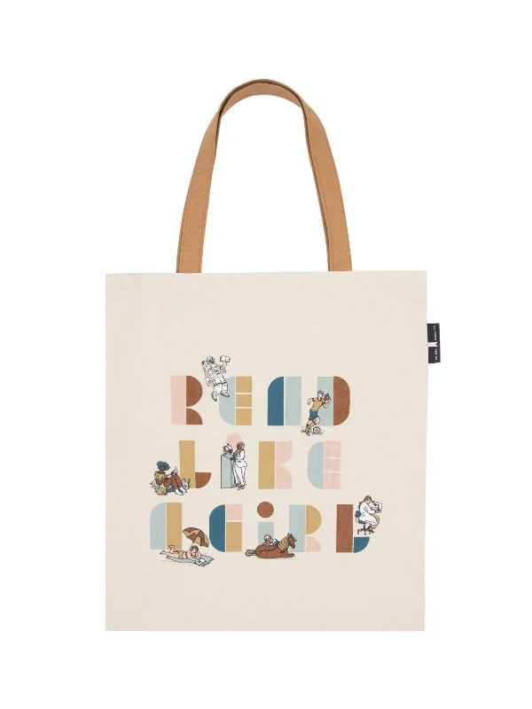 Read Like a Girl tote bag