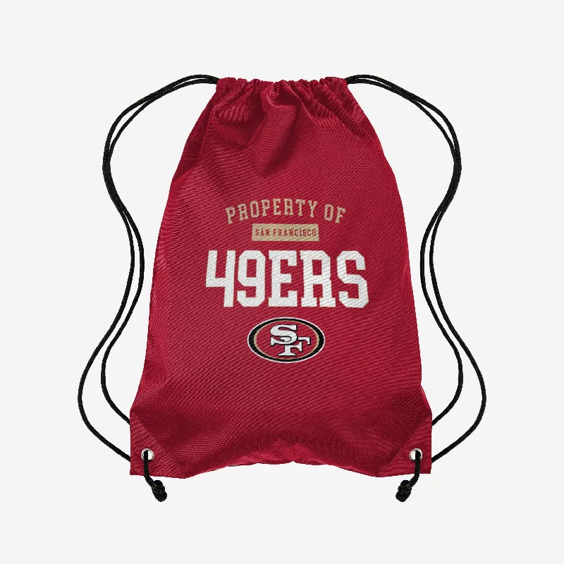 San Francisco 49ers Property Of Drawstring Backpack