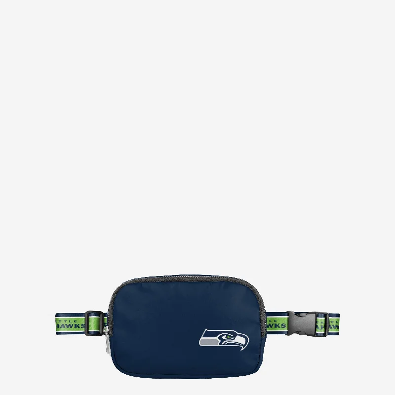 Seattle Seahawks Team Wordmark Crossbody Belt Bag