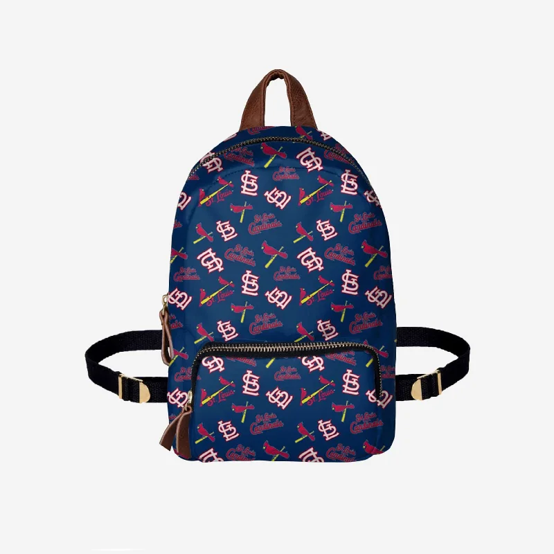 St Louis Cardinals Printed Collection Mini Backpack