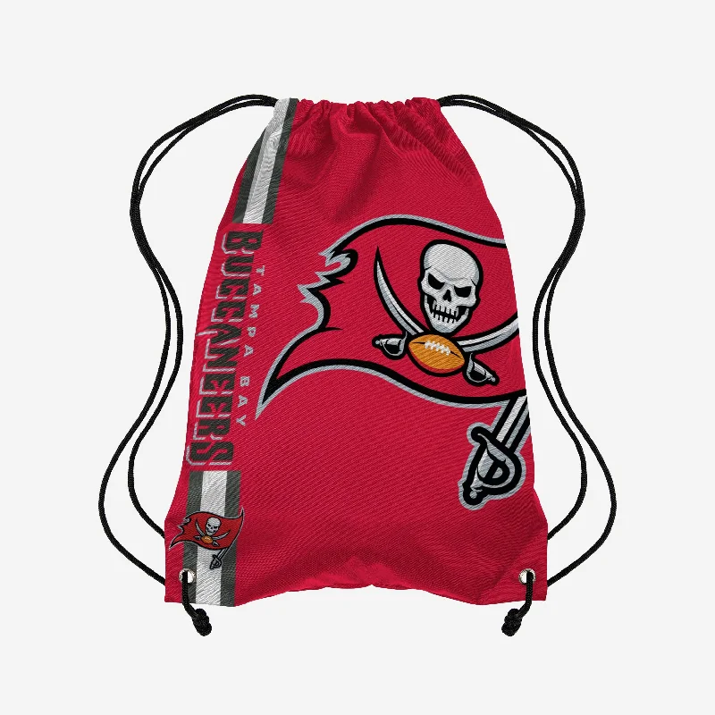 Tampa Bay Buccaneers Big Logo Drawstring Backpack