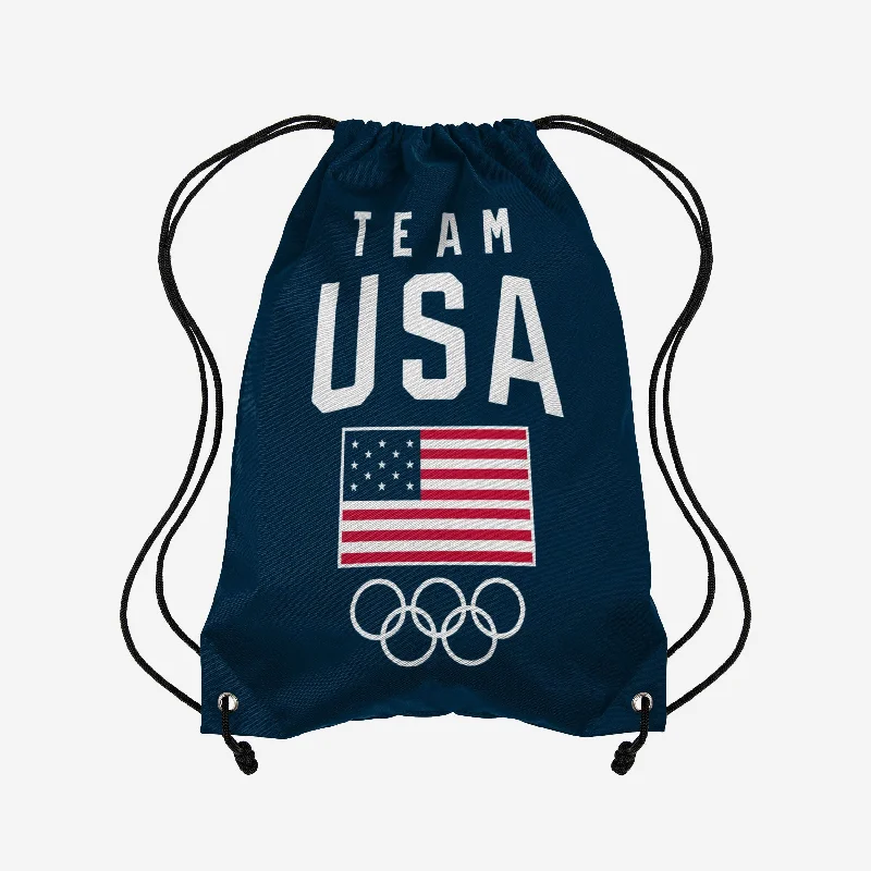 Team USA Big Logo Drawstring Backpack