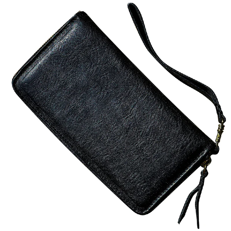 Embrazio Wendy Leather Phone Wallet Wristlet