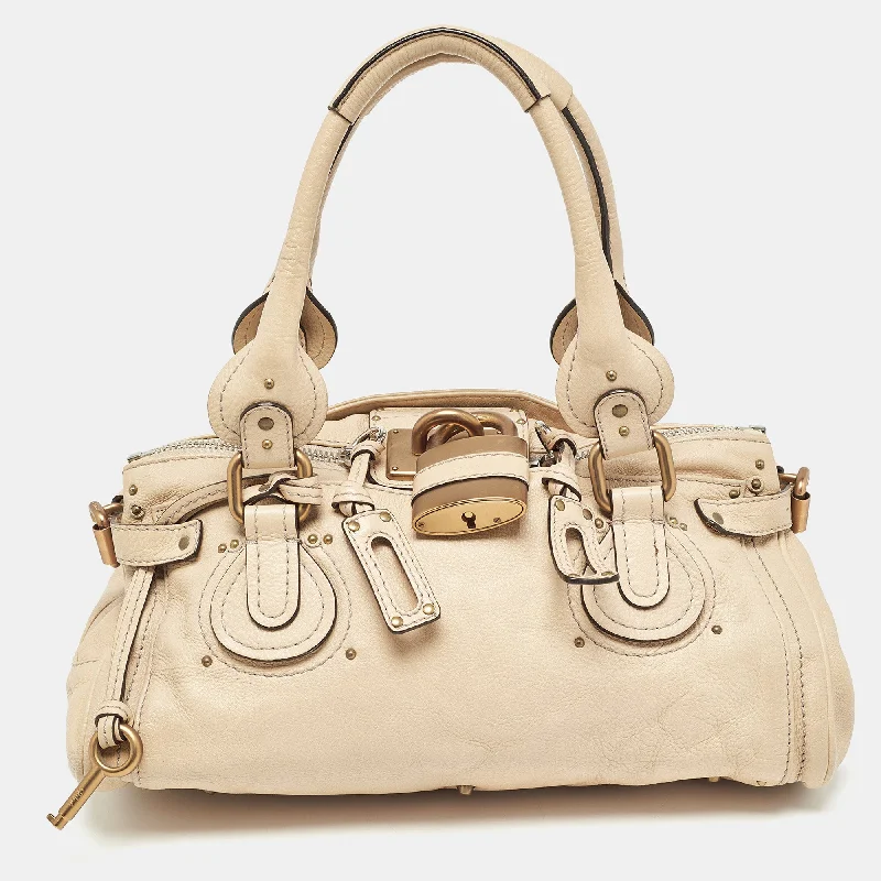 Chloe  Leather Medium Paddington Satchel