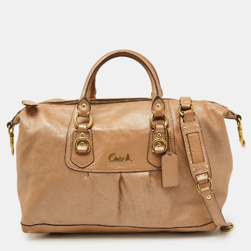 Coach  Leather Ashley Satchel