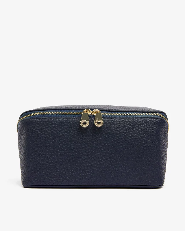 Washbag - Navy PU