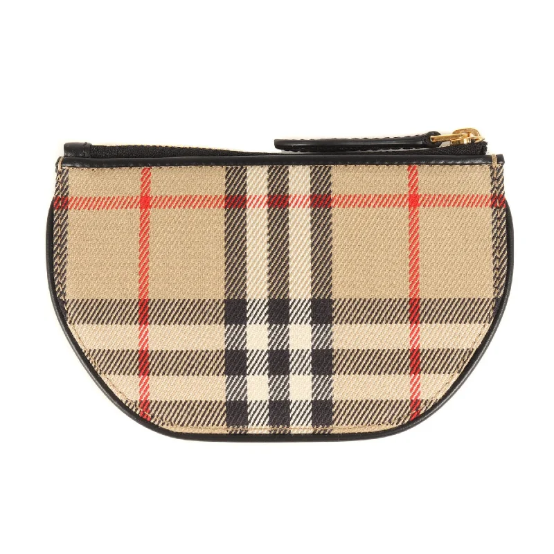 Burberry Olympia  Cotton Wallet  (Pre-Owned)