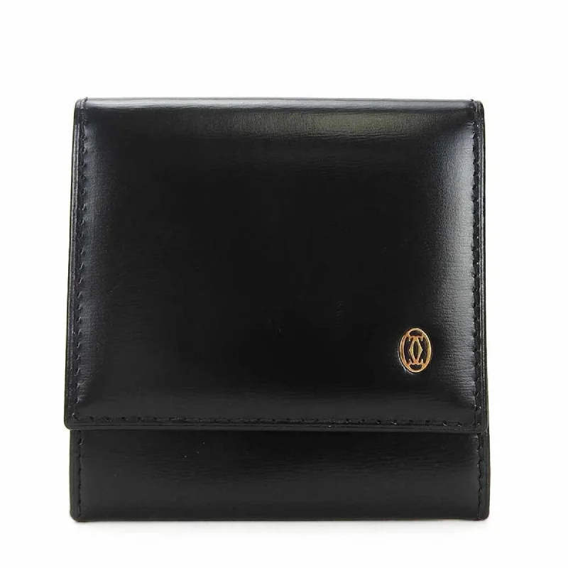 Cartier  Leather Wallet  (Pre-Owned)