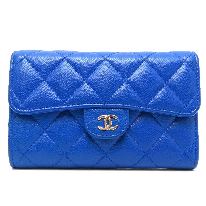 Chanel Matelassé  Leather Wallet  (Pre-Owned)