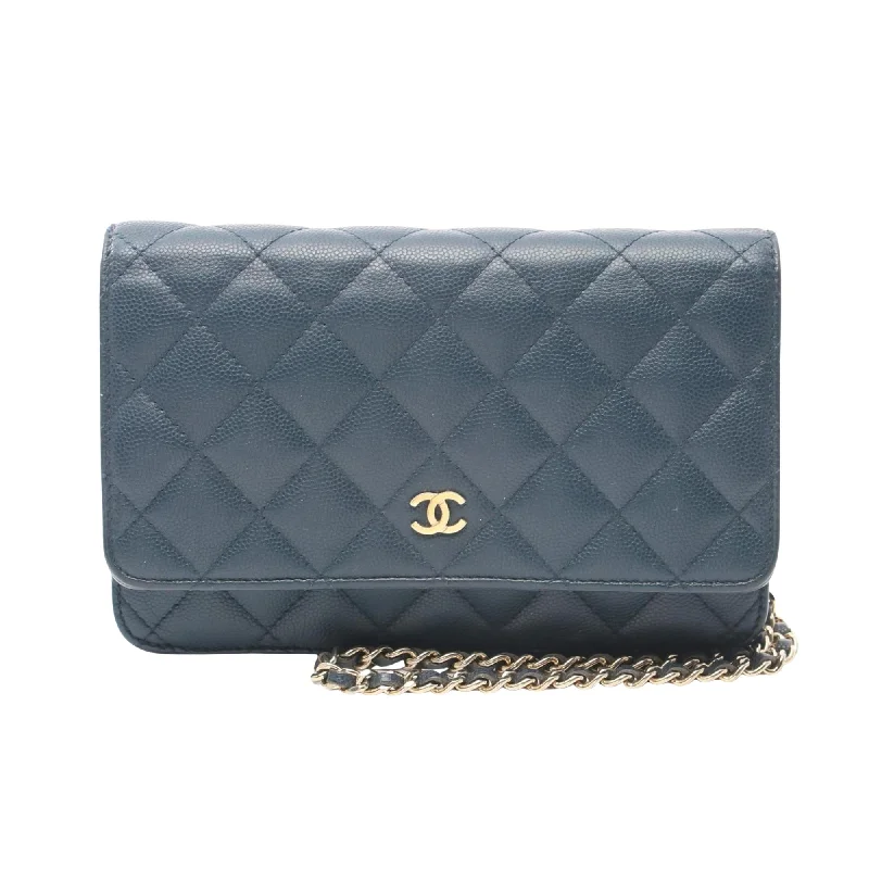 Chanel Wallet On Chain  Leather Wallet  (Pre-Owned)