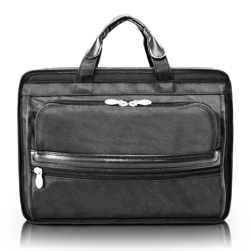 ELSTON | 15” Nylon Dual-Compartment Laptop Briefcase