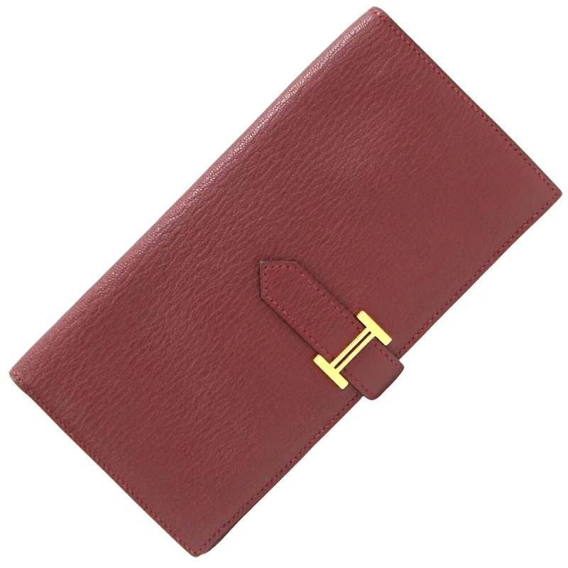 Hermès Béarn  Leather Wallet  (Pre-Owned)