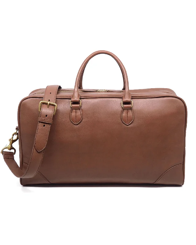 Cargo Calfskin Duffel (Taupe)