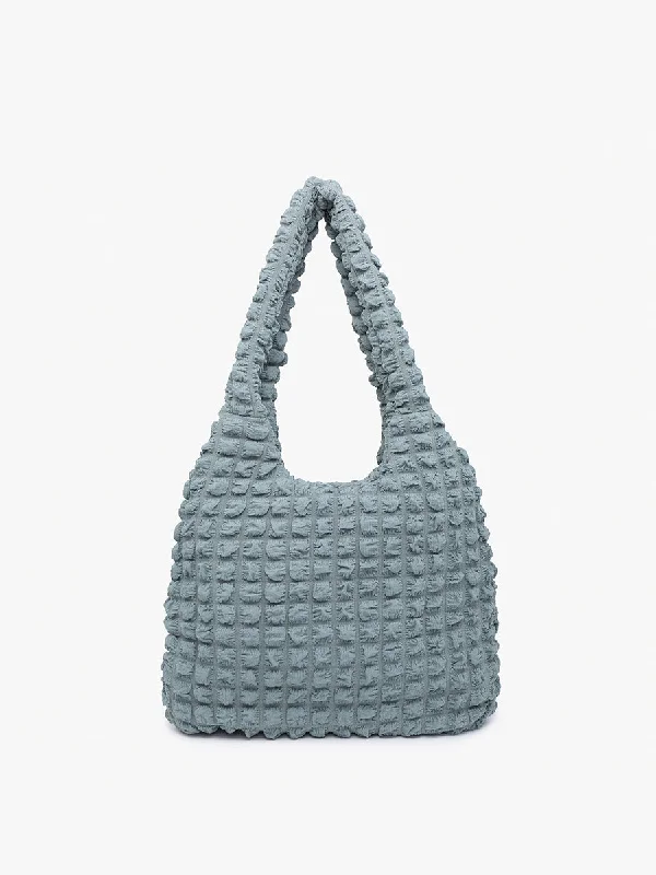 Georgia Quilted Nylon Hobo