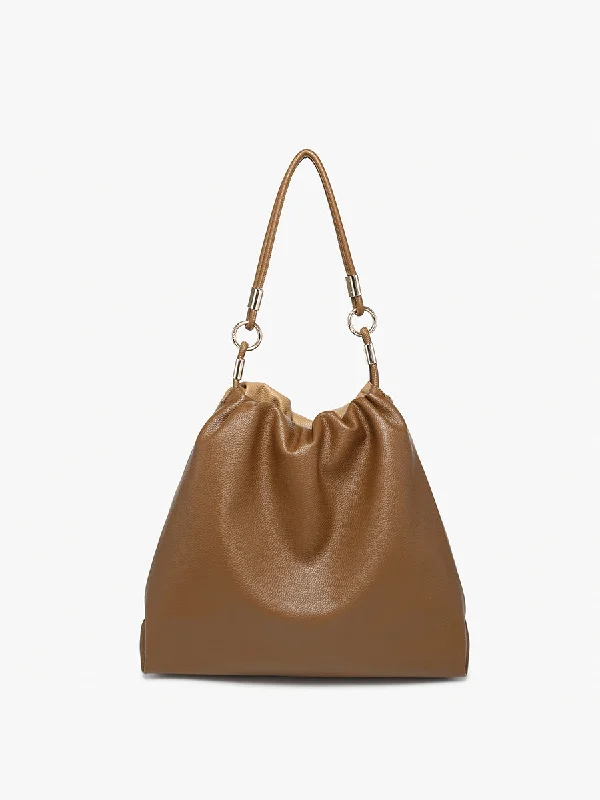 Noelle Vegan Two-Tone Hobo