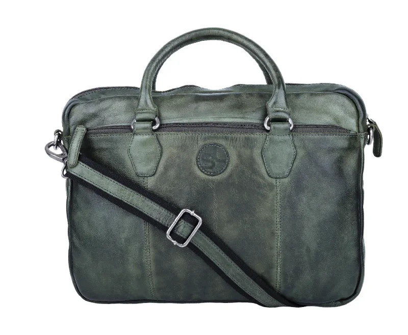 Premium Leather Laptop Bag 28381